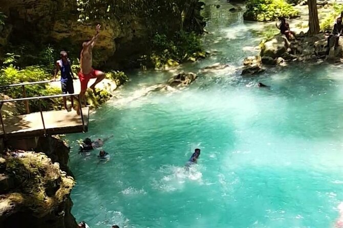 Blue Hole and Sightseeing Tour from Ocho Rios, Jamaica - Coopa Tours at the Blue Hole Area: Hike, Swing, and Optional Cliff Jumps