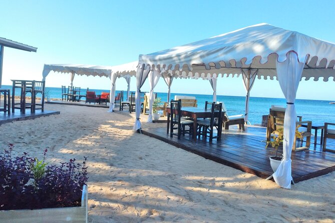 Blue Hole, Dunn's River Falls + Lunch & Cocktails at Bamboo Beach - Stop 3, Bamboo Beach Club: Lunch, Reggae, Mixology, and Recovery Time