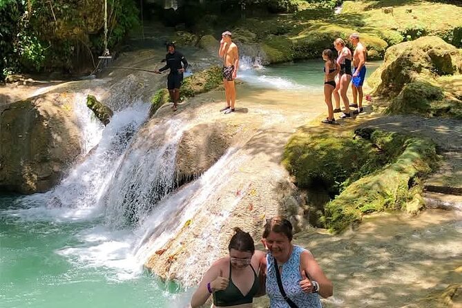 Blue Hole Falls & Ocho Rios from Montego Bay & Falmouth Jamaica - Blue Hole Thrills: Tarzan Ropes and When You Might Get It