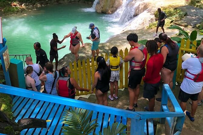Blue Hole Falls & Ocho Rios from Montego Bay & Falmouth Jamaica - Green Grotto Caves and Runaway Bay: When Time Turns Into Bonus Country