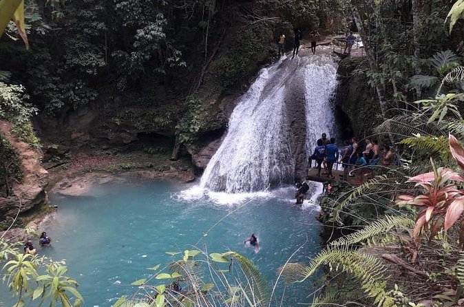 Blue Hole From Ocho Rios - Cliff Jumping and Tarzan Swings, With a Real Choice for Your Comfort Level