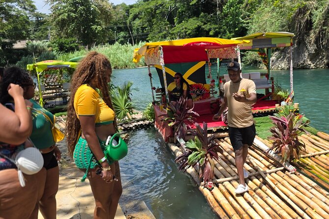 Blue Hole, Horseride with Swim and Bamboo Rafting Ocho Rios - Guide Quality and Small Comfort Wins: Tracy, Britney, and Ray