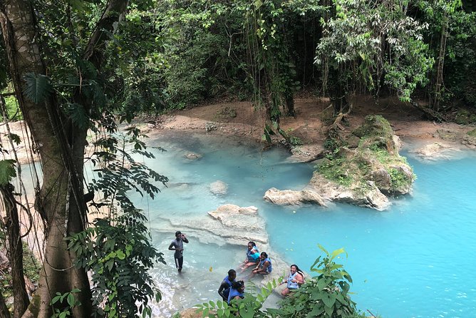 Blue Hole Jamaica Transportation Only - At Blue Hole: Water, Mini Caves, Hiking, Falls