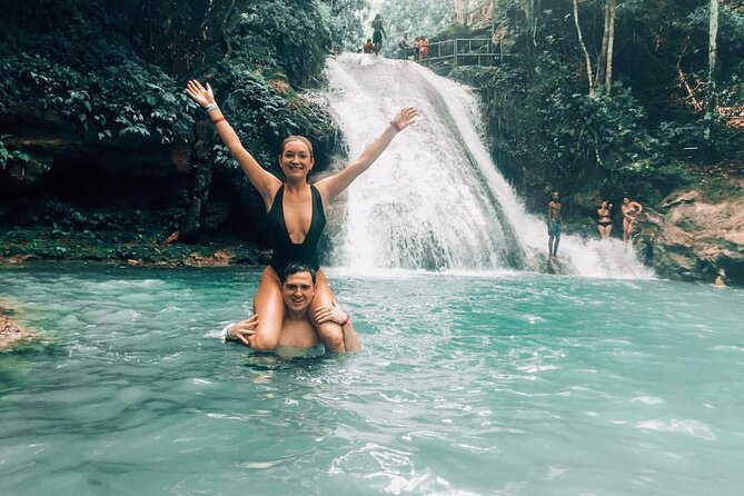 Blue Hole Ocho Rios - The Waterfall Levels Walk: Pools, Gushing Water, and Sturdy Shoes