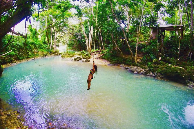 Blue Hole Ocho Rios (Island Gully Falls) - Getting there: pickup, ticket redemption, and timing