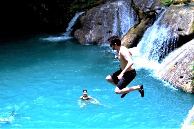 Blue Hole plus Secret Falls and Dunns River Falls Combo from Runaway Bay Hotels - Lunch, Shops, and the Real Costs You Should Budget