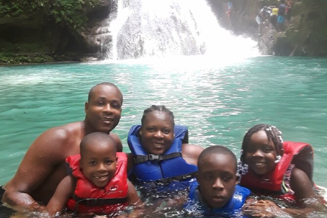 Blue Hole Private Tour from Ocho Rios - Blue Hole Falls: pools, cascading waterfalls, cave time, and rope swing