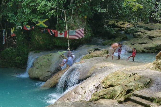 Blue Hole/Secert falls and Dunns River Combo Tour - Private Montego Bay Pickup and a 7 to 9 Hour Reality Check