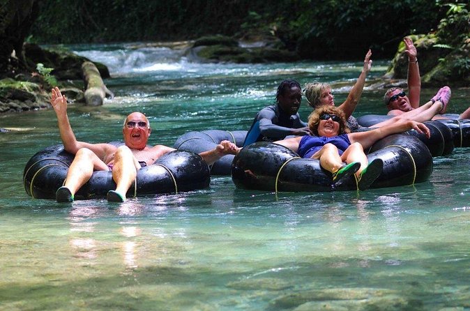 Blue Hole Secret Falls and River Tubing Tour - Comfort and safety realities you should plan around