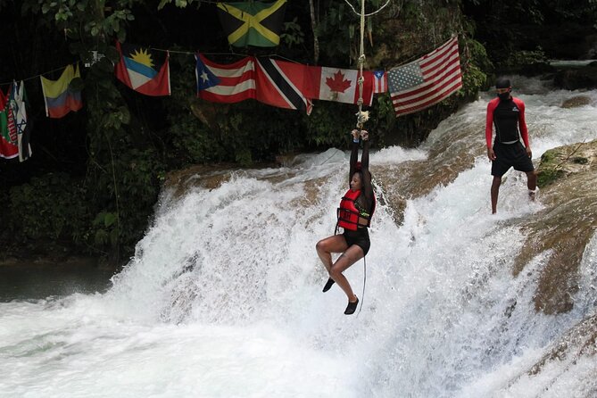 Blue Hole / Secret Falls Private Tour including Entry Fee - Secret Falls: natural pool time, waterfall exploration, and pacing that fits you
