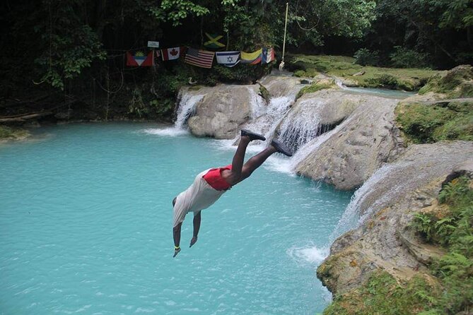 Blue Hole / Secret Falls Private Tour including Entry Fee - Trelawny to the water: pickup that saves your cruise day