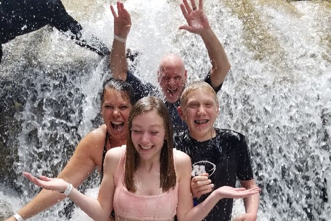 Blue Hole, Secret Falls & River Rapids Tubing from Montego Bay - White River Calypso Tubing: Where the Water Level Changes the Mood