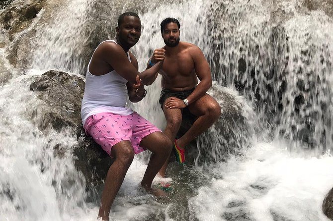Blue Hole Water Falls (From Montego Bay & Falmouth) Private - Getting to the waterfalls in a private, air-conditioned vehicle