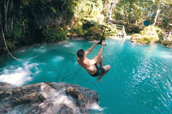 Blue Hole Waterfall Tour from Montego Bay - Sevilla la Nueva and Santa Gloria: Columbus in the background