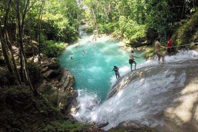 Blue Hole Waterfall Tour from Montego Bay - Falmouth by the coast: a 200-year stretch of stories