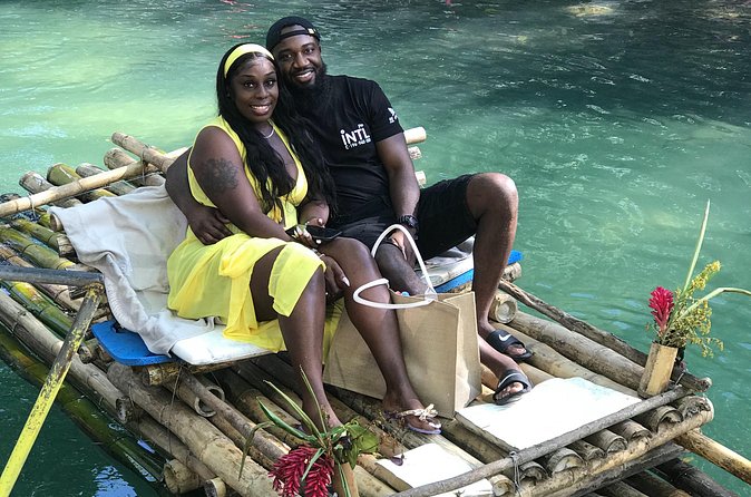 Blue Hole Waterfalls + Bamboo River Rafting Tour from Ocho Rios - Rope swings and big jumps: how this gets you moving safely