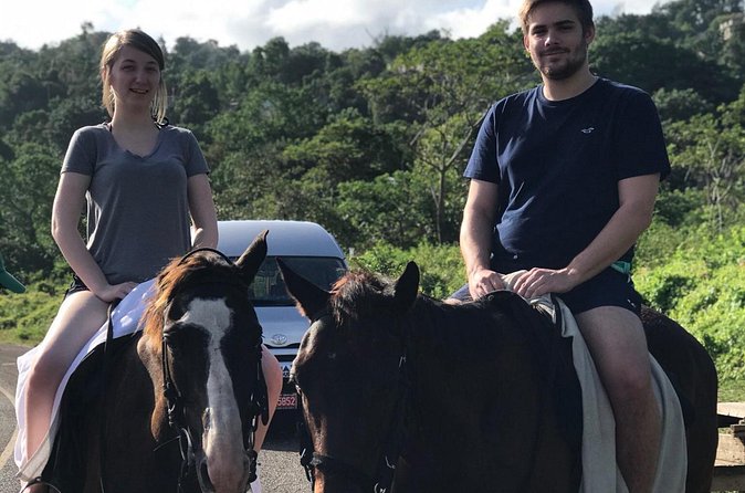 Blue hole waterfalls + horseback riding from Montego bay - Ocho Rios Horseback Riding: The First Taste of Jamaica