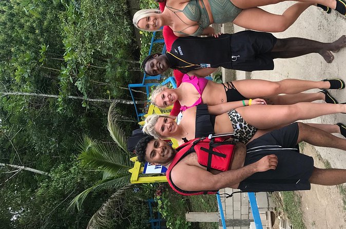 Blue hole waterfalls tour from Ocho Rios - What you actually do at Blue Hole: water, rope swing, and falls time
