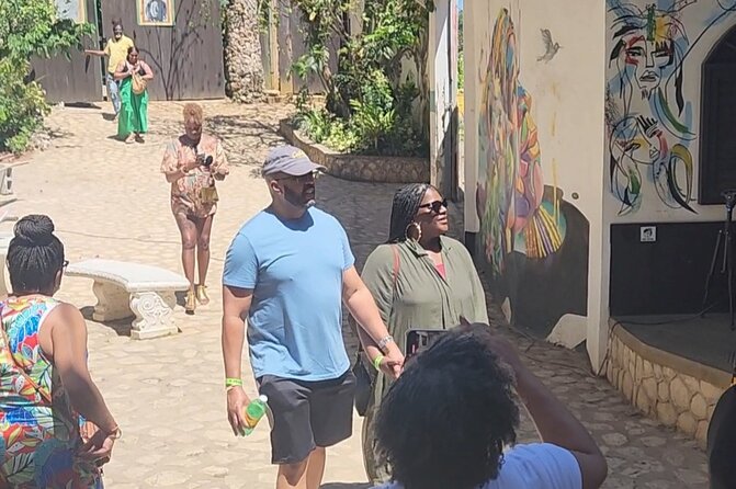 Bob Marley Nine Miles Shuttle with admissions. . - Arriving at Bob Marley’s Home Grounds