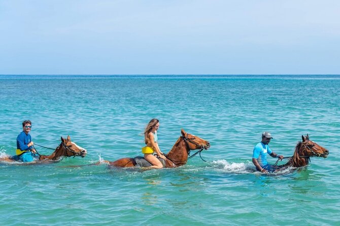 Catamaran, ATV and Horse Back Riding/Swim - Sea-Doo Scooter Snorkel and Part Cruise: Coral and Fish Time