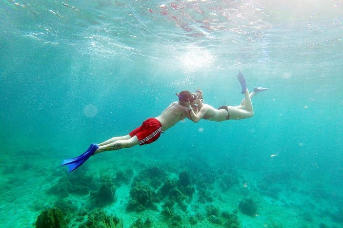 Catamaran Cruise Full Day Tour to Reef, Caves and Negril Beach - Margaritaville and Seven Mile Beach time: lunch on your terms