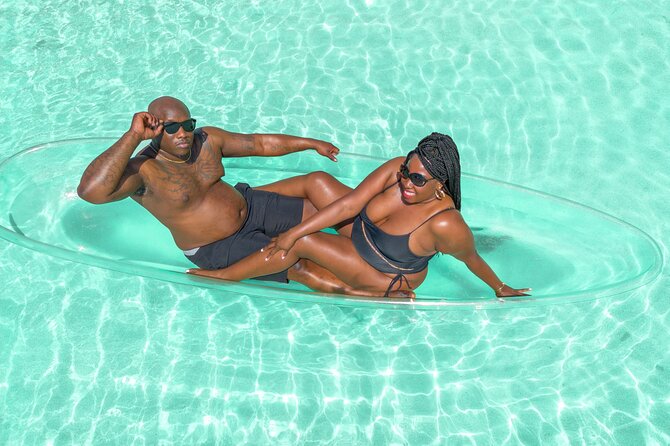 Clear Kayak Beauty Photoshoot Montego Bay Jamaica - Price and value in Montego Bay (and who it’s best for)