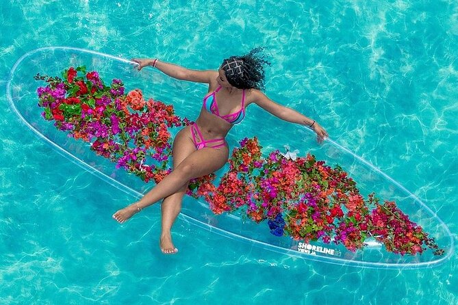 Clear Kayak Drone Photo Shoot and Video in Montego Bay Jamaica - Why a clear kayak photo shoot works so well in Montego Bay