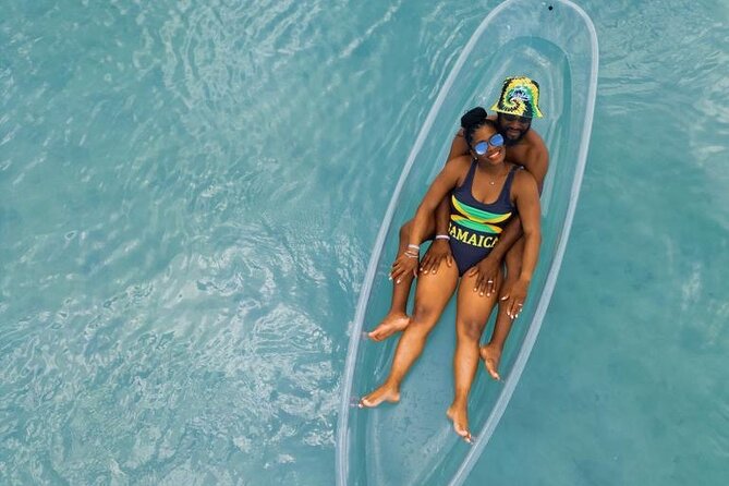 Clear Kayak Drone Photo & Video Shoot in Montego Bay - Posing help, plus the reality of being in water