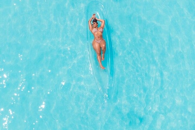 Clear Kayak Photoshoot in Montego Bay (Single) - Why a clear kayak makes Jamaica photos so easy
