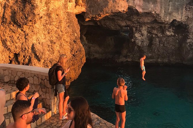 Cliff jumping and Sunsets - The Rick’s Cafe stop: cliff jumping, swimming time, and sunset photos