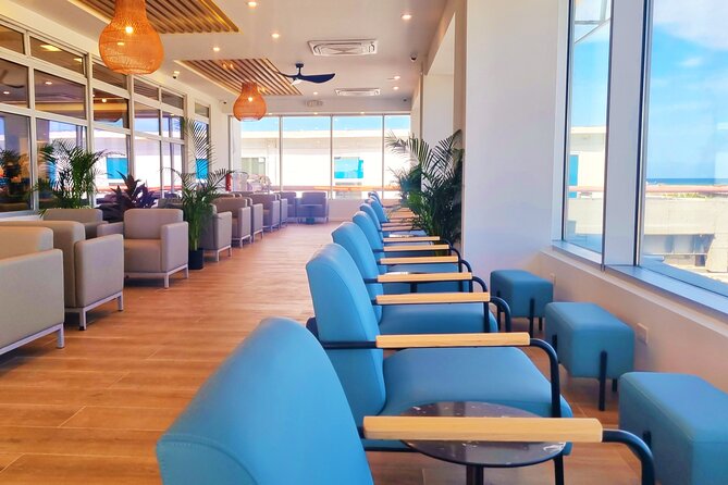 Club Mobay Sangster Airport VIP Lounge with Priority Entry - Inside the Club Mobay departure lounge: reset before you fly