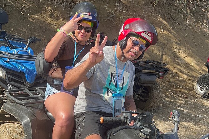 Combo tour ATV + bamboo river rafting from Montego Bay - Stop 2: Green Island ATV and UTV riding, with waivers and a real guide