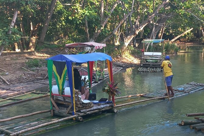 Dunn River Falls and Bamboo River Rafting in Ocho Rios Jamaica. - What to bring: towels, watershoes, and wet-day comfort