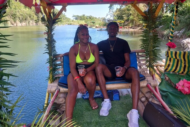 Dunn's River, Blue Hole and Bamboo Rafting from Ocho Rios - Blue Hole limestone pools: swim options plus rope swings and caves