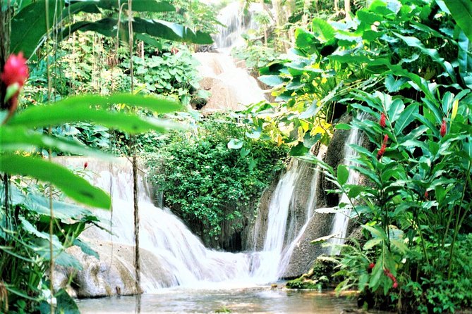 Dunn's River Falls and Ocho Rios Shopping Tour from Montego Bay Hotels - Dunn’s River Falls: a guided climb with terraced pools built in