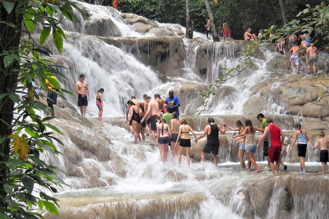 Dunn's River Falls and Ocho Rios Shopping Tour from Runaway Bay - Entering Dunn’s River Falls, The Part Everyone Talks About