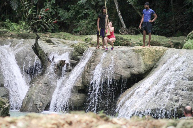 Dunn’s River Falls & Blue Hole Tour with Lunch - Blue Hole: Swimming, Cave Exploration, and Optional Thrill