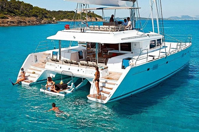 Dunn's River Falls Party Cruise, Blue Hole with Snorkeling, free beverages - Blue Hole: jumping options and a guided waterfall moment
