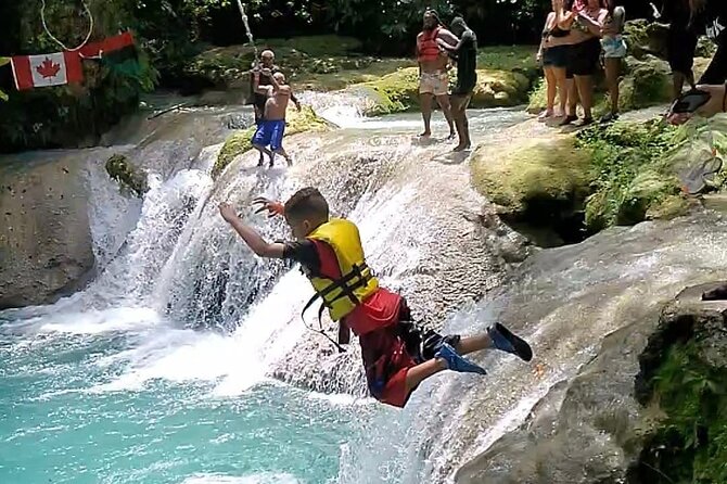 Dunns River Falls & Blue Hole Combo from Montego Bay with Pick Up - Secret Falls hike: rainforest walking that feels like a reset