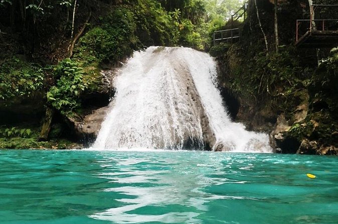 "Explore Scenic Tropical Waterfalls at Blue Hole" - The guide and the small-group advantage with Peat Taylor Tours