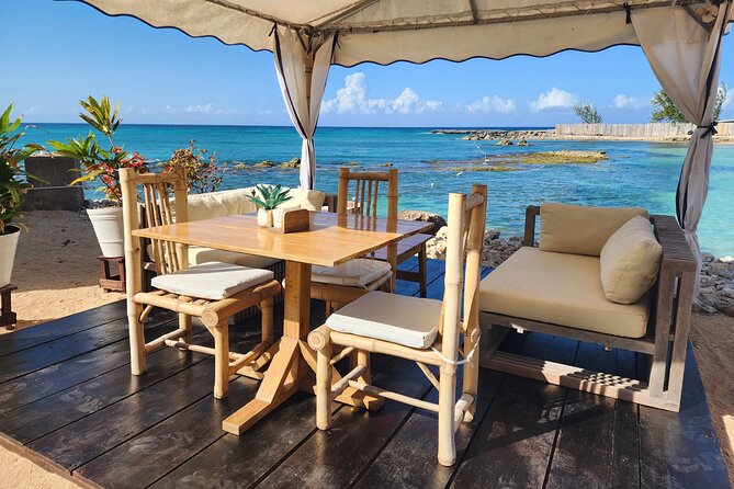 Falmouth Oceanfront Cabana Experience - Food, Drinks, and That Bamboo Credit Plan