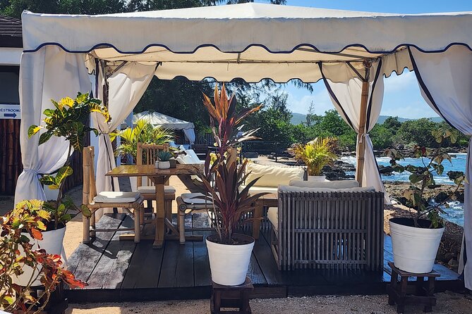 Falmouth Oceanfront Cabana Experience - What You Get at the Cabana: Space for 6, Reserved Chairs, Pampering