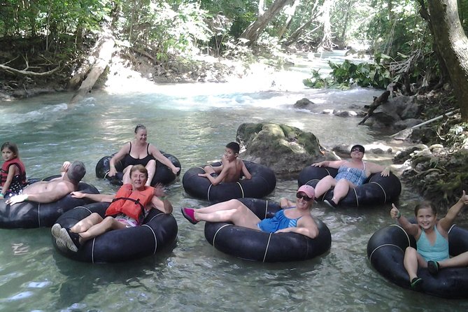 Falmouth Shore Excursion: Blue Hole, White River Tubing - Guides, lifeguards, and that calm-safety feel