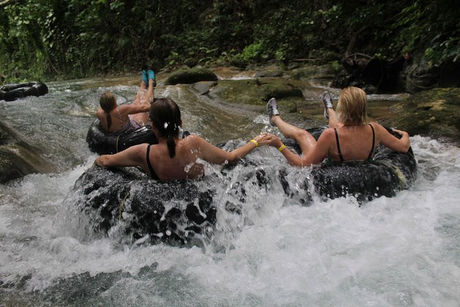 Falmouth Shore Excursion: Dunns River Falls and River Tubing Tour - White River Inner Tubing: Cool Water and a Controlled Float