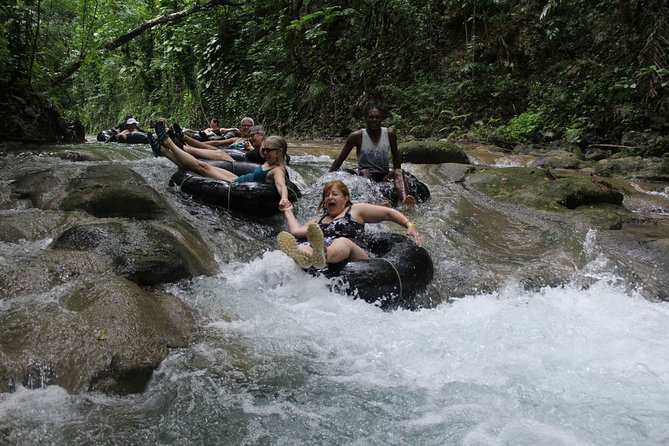 Falmouth Shore Excursion: Dunns River Falls and River Tubing Tour - Scotchies Jerk Lunch, Photos You Pay For, and Budget Reality