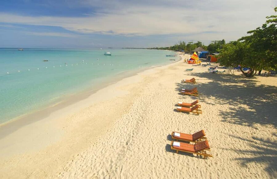 From Montego Bay: Negril Beach & Rick's Cafe Sunset Day Trip - Montego Bay pickup to Negril return, with A/C and real photo breaks