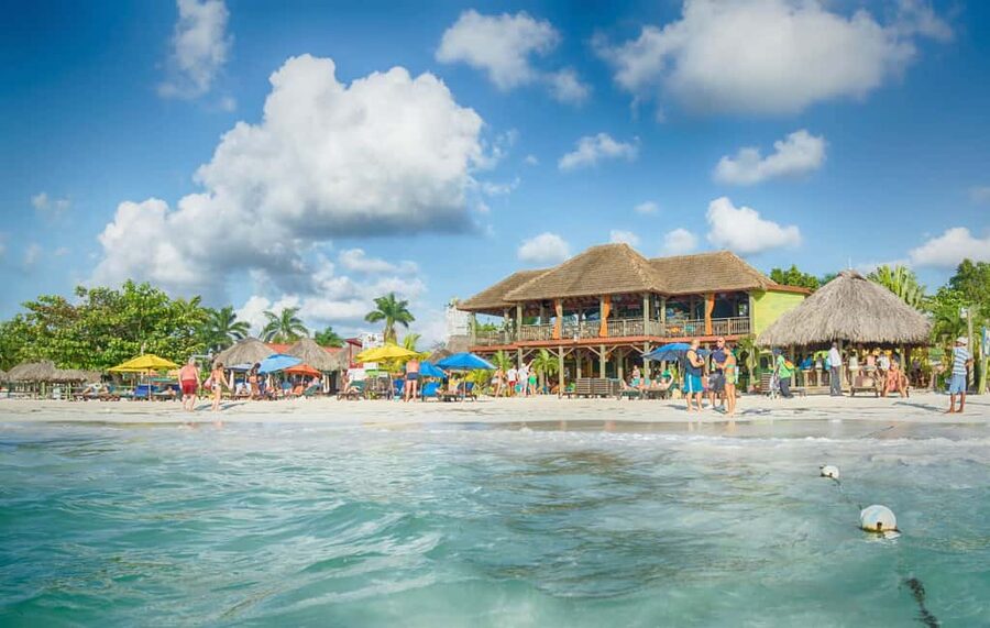 From Montego Bay: Negril Beach & Rick's Cafe Sunset Day Trip - Margaritaville on the beach: your mid-day reset before the cliff scene