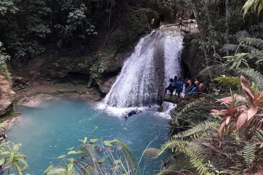 From Ocho Rios: Blue Hole & Dunn's River Falls Tour - Dunn’s River Falls climb: 600 feet up slick terraced rock