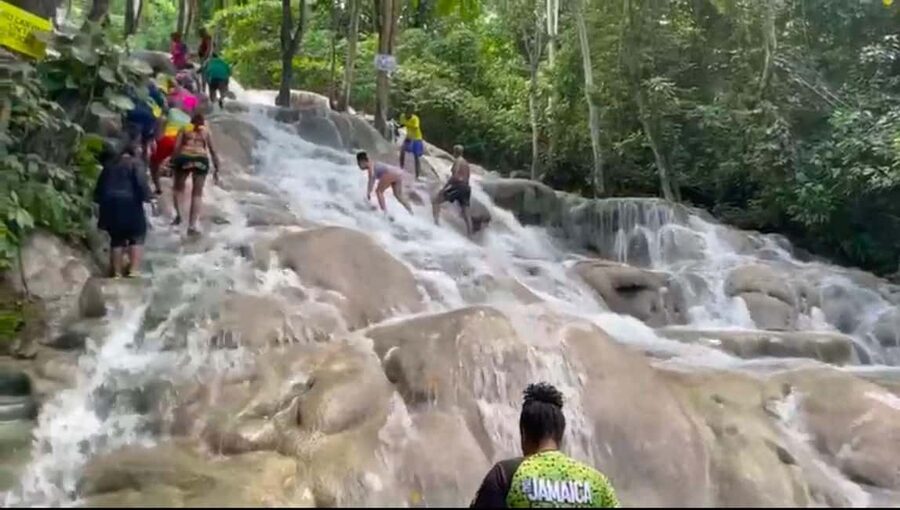 From Ocho Rios / Runaway Bay: Day Trip to Dunn's River Falls - Natural Rock Slides and Swimming Lagoons Along the Way