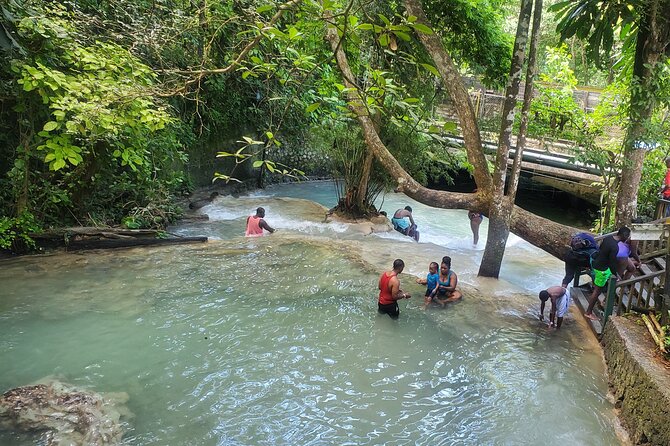 Full-Day Guided Tour to Dunns River Falls & shopping with lunch - Entering the park: skip-the-line and choosing your falls route